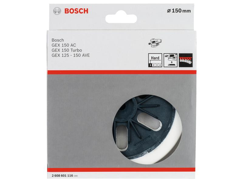 Bosch Professional Schleifteller hart, 150 mm