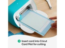 Cricut Blankokarte Joy cut-away 10.8 x 14 cm, Grau/Khaki/Creme