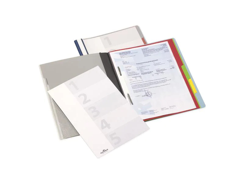 DURABLE Schnellhefter Divisoflex Blau