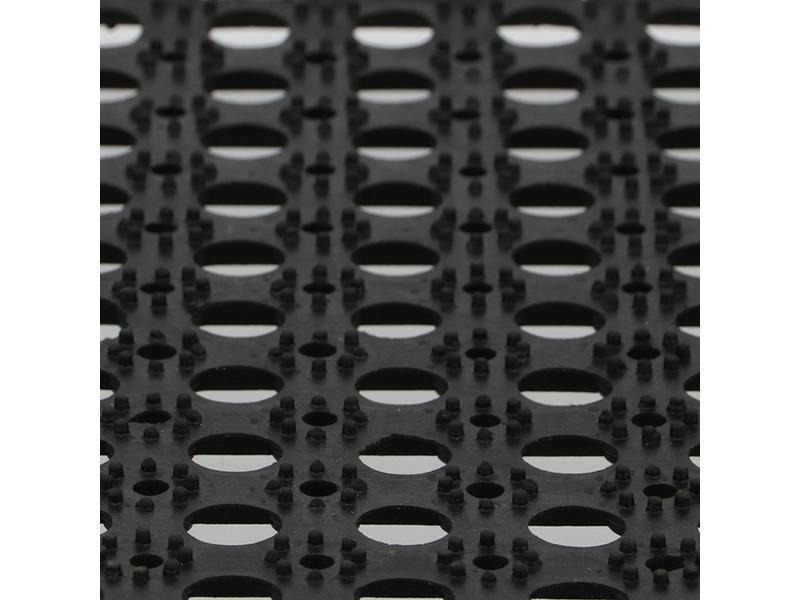 Esschert Design Fussmatte Gummi Ringe 60 cm x 40 cm