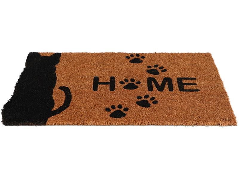 Esschert Design Fussmatte Katze «Home» 75 cm x 45 cm