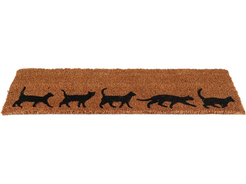 Esschert Design Fussmatte Katzen 75.7 cm x 25.4 cm