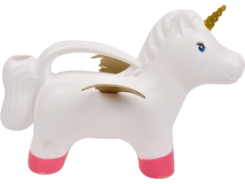 Esschert Design Giesskanne Einhorn 1.7 l, Gold; Rosa; Weiss