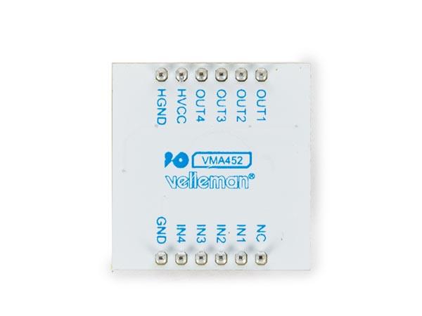 Whadda Breakout Board 4 CH TLP281 Optocoupler IC