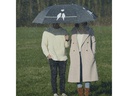 Esschert Design Partner-Regenschirm XL Grau/Schwarz