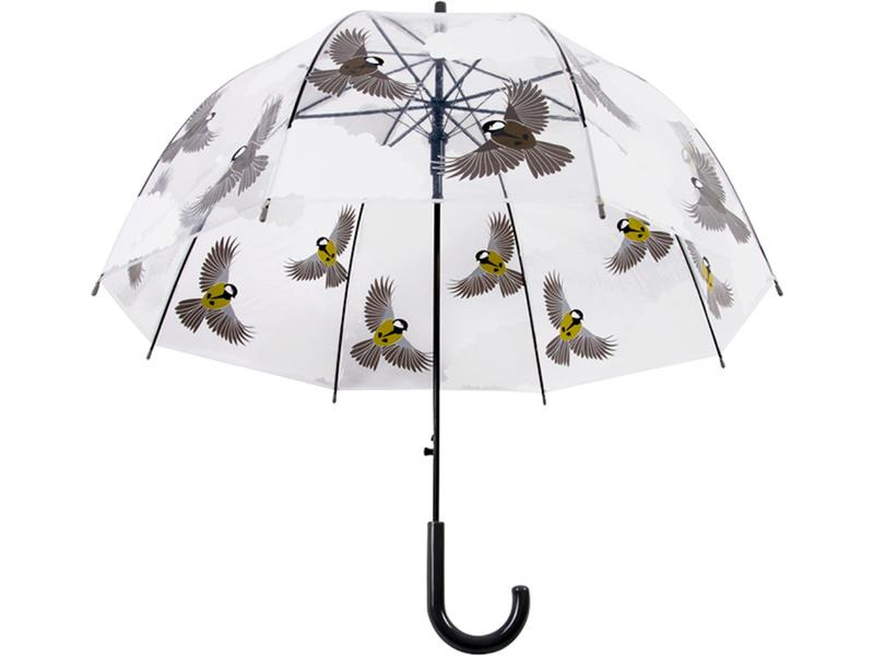 Esschert Design Schirm Vogel 2seitig Mehrfarbig