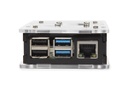 Whadda Gehäuse Transparent Case Für Raspberry PI 4