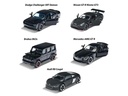 Majorette Auto Black Edition 5er-Geschenkset