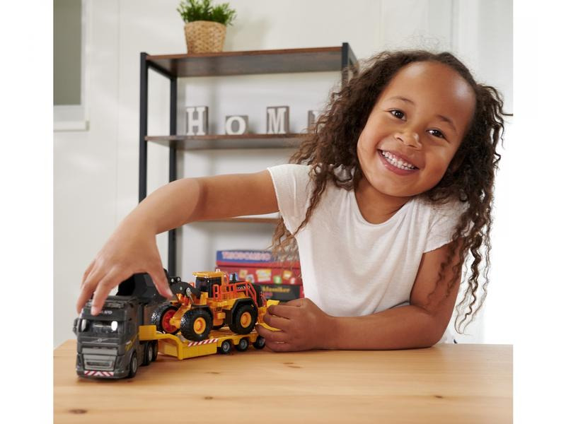 Majorette Lastwagen Volvo Truck + Wheel Loader