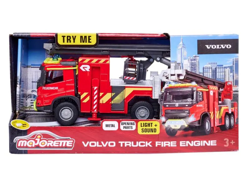 Majorette Rettungsfahrzeug Volvo Truck Fire Engine