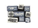 Nostalgic Art Magnet-Set Ford Mustang 9 Stück, Mehrfarbig