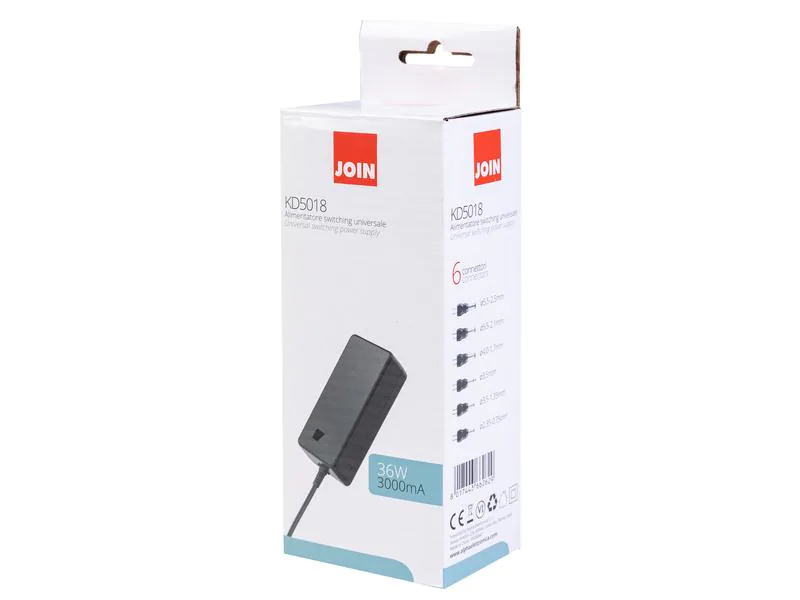 Alpha Elettronica Tischnetzgerät 36 W, 5 - 24 V DC, 3 A universal