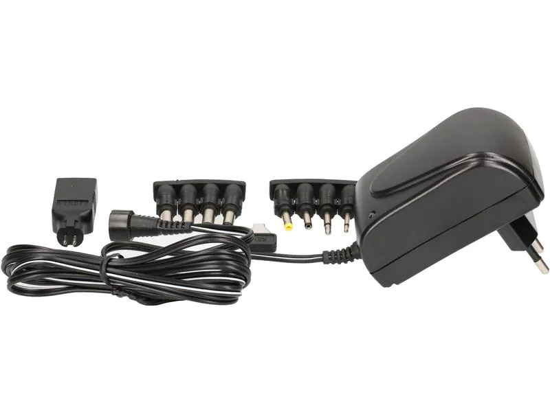 Max Hauri Steckernetzteil Universal 10 W, 3 - 12 V, 1500 mA