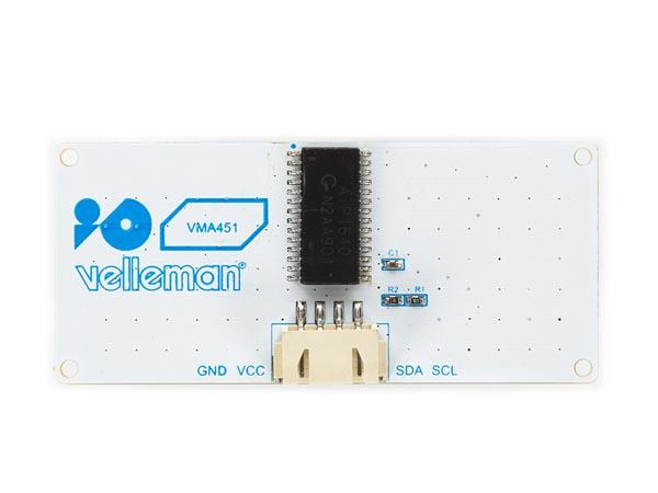 Whadda LED-Matrix I2C 8 x 16 Panel