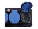 STEFFEN Industrie-Steckerleiste Professional 3x T13 IP55, 3 m