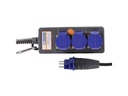 STEFFEN Industrie-Steckerleiste Professional 3x T23 IP55, 3 m
