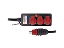 STEFFEN Industrie-Steckerleiste Professional 3x T25 IP55, 3 m