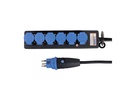 STEFFEN Industrie-Steckerleiste Professional 6x T13 IP55, 5 m