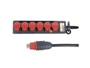 STEFFEN Industrie-Steckerleiste Professional 6x T25 IP55, 5 m