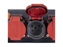STEFFEN Industrie-Steckerleiste Professional 6x T25 IP55, 5 m