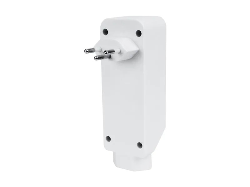 STEFFEN Mehrfachadapter 3 + 1x T13 Schalter, Weiss