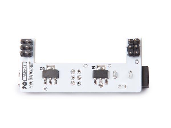 Whadda Modul Stromversorgung 2 Känale für Steckplatinen 3.3 V / 5 V