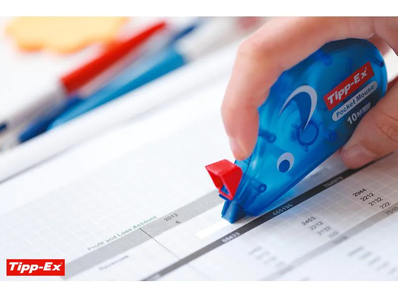 Tipp-Ex Korrekturroller Pocket Mouse 4.2 mm, 10 Stück
