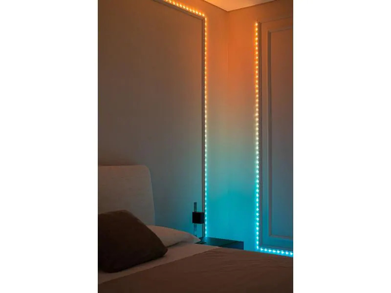 Twinkly LED Stripe Dots, 60 LEDs, 3 m, RGB, Schwarz