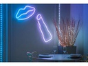 Twinkly LED Stripe Dots, 60 LEDs, 3 m, RGB, Schwarz