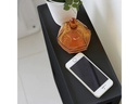 Yamazaki Toilettenpapierhalter Tower 48 cm, Schwarz