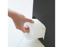 Yamazaki Toilettenpapierhalter Tower 48 cm, Schwarz
