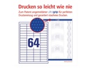 Avery Zweckform Universal-Etiketten 48.5 x 16.9 mm, 220 Blatt