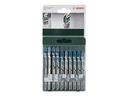 Bosch Stichsägeblätter-Set Metall, 10-teilig