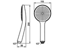 KWC Handbrause FIT-E eco verchromt