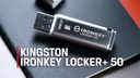 Kingston USB-Stick IronKey Locker+ 50 64 GB