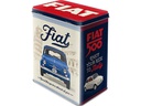 Nostalgic Art Vorratsdose Fiat 500 3 l, Beige/Blau/Rot