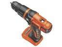 BLACK+DECKER Akku-Schlagbohrschrauber BDCH188N Kit 18V