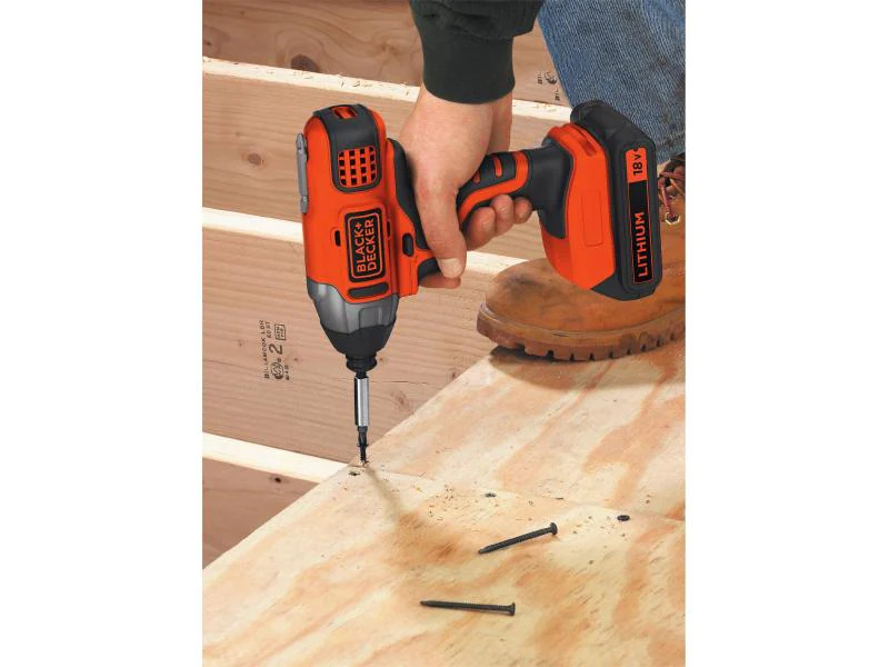 BLACK+DECKER Akku-Schlagschrauber BDCIM18N-XJ 18 V