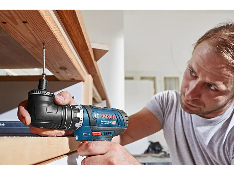 Bosch Professional Akku-Bohrschrauber GSR 12V-15 FC Kit 2x 2.0 Ah
