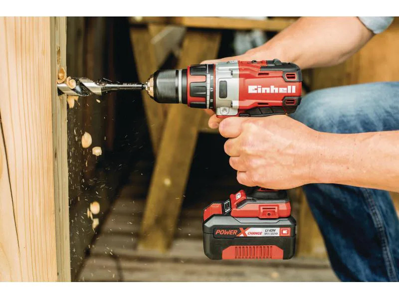 Einhell Akku-Schlagbohrschrauber TE-CD 18 Li-i Brushless Kit
