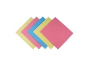 Weita Schwammtuch 5 Stück, Blau/Gelb/Rosa