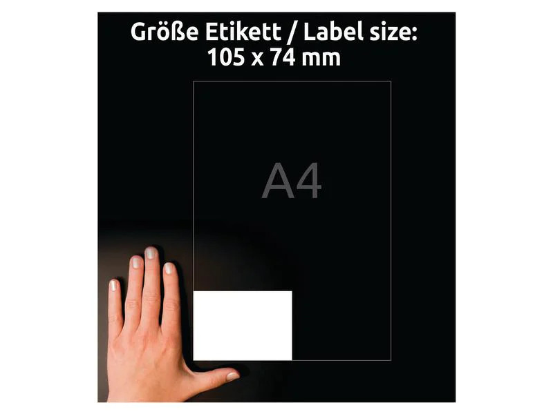 Avery Zweckform Universal-Etiketten 105 x 74 mm, 220 Blatt
