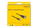 Delock Serial-Adapter 62645 USB Typ-A  zu RS-232 mit Muttern