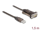 Delock Serial-Adapter 62645 USB Typ-A  zu RS-232 mit Schrauben