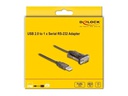 Delock Serial-Adapter 62645 USB Typ-A  zu RS-232 mit Schrauben