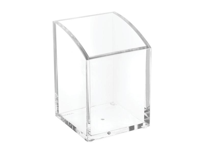 Maul Stiftehalter Acryl 10.4 x 7 x 7 cm, Transparent