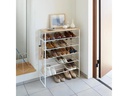 Yamazaki Schuhregal Tower 6-stufig, Weiss
