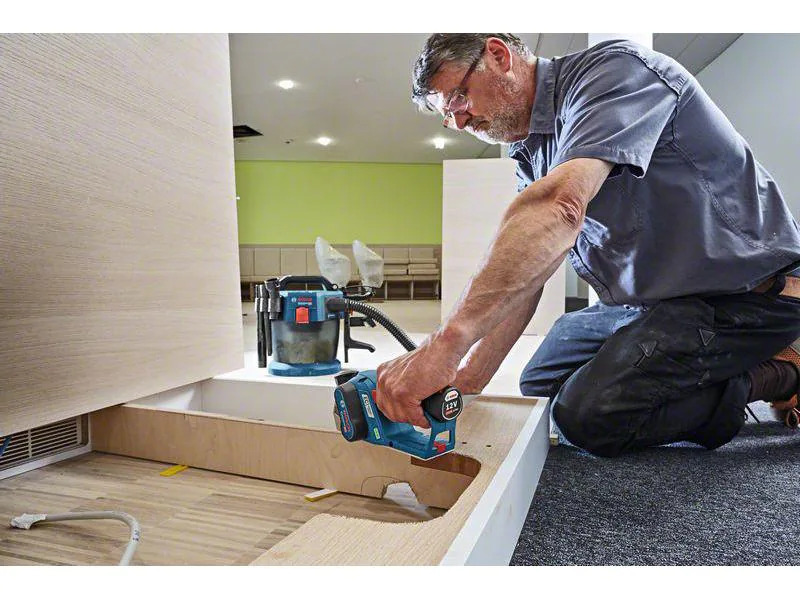Bosch Professional Akku-Hobel GHO 12V-20, 2x 3 Ah Kit
