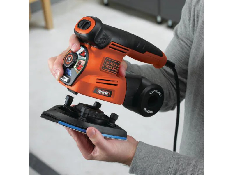 BLACK+DECKER Multischleifer Autoselect 4 in 1