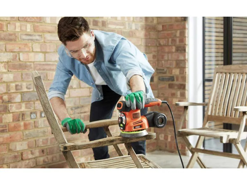BLACK+DECKER Multischleifer Autoselect 4 in 1